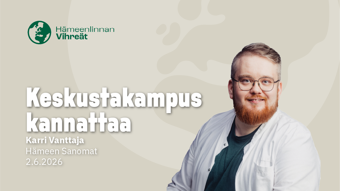Keskustakampus kannattaa