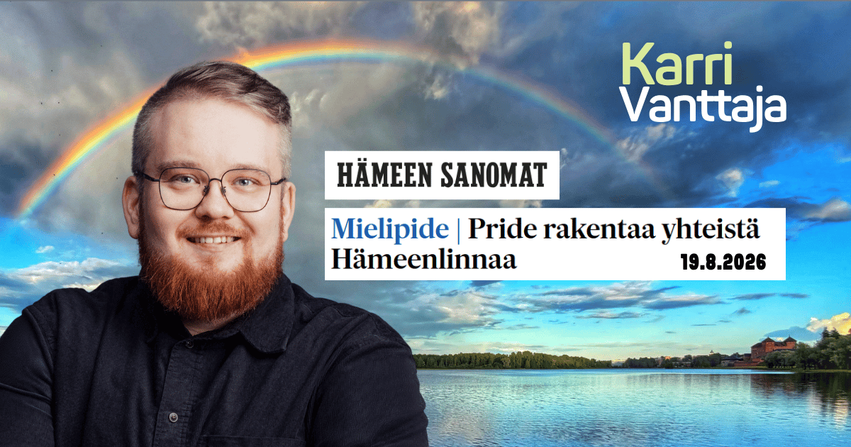 Pride rakentaa yhteistä Hämeenlinnaa