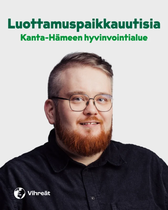 Luottamuspaikkauutisia! Neuvottelut ovat päättyneet Kanta-Hämeen hyvinvointialueella ja Vihreät esittävät minua seuraaville luottamuspaikoille:

- aluehallituksen jäsen
- integraatiovaliokunnan jäsen
- Hämeen tekstiilihuolto Oy:n hallituksen jäsen

Esitykset vahvistetaan aluevaltuuston kokouksessa 17.6.2025. Kiitos luottamuksesta!

#vihreät #kantahäme #omahäme #aluevaltuusto #aluehallitus #luottamuspaikat