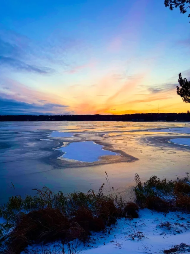 Jo vähän talvisempi tunnelma.